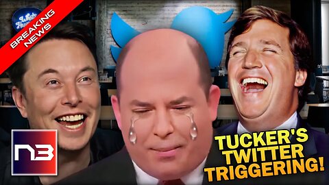 NBC Host in Tears, Stelter Triggered Over Tucker Carlson's Unstoppable New Venture