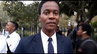 SOUTH AFRICA - KwaZulu-Natal - Interviews with people surrounding Zuma Trial - Day 2 (Videos) (iYb)