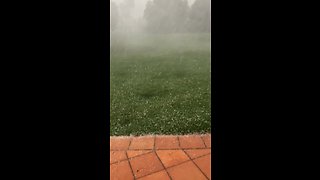 Insane hail storm caught on camera in Sydney