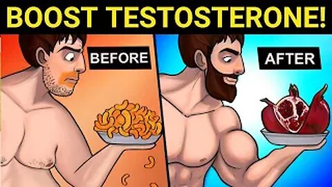 How to increase Testosterone (Naturally) | Testosterone Booster Foods