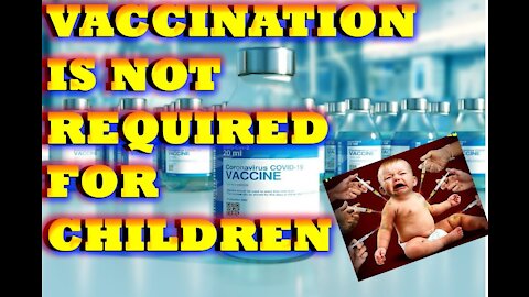 NO VACCINE FOR SOME CHILDREN SAYS JCVI-UK GOV OVERERRIDE ADVICE