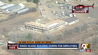 Kings Island builds dorms for employees