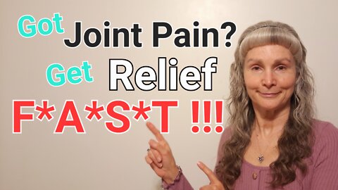 How to Eliminate Joint Pain, Naturally – FAST!