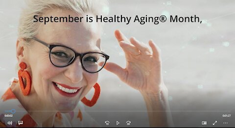 September is Healthy Aging Month