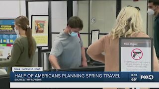 Half of Americans planning to travel this spring
