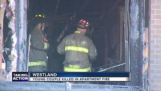 Young couple killed in apartment fire
