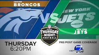 Broncos on primetime tonight on Denver7! Kickoff at 6:20