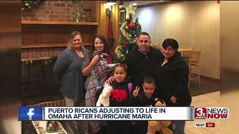 Puerto Ricans adjusting to life in Omaha months after Hurricane Maria