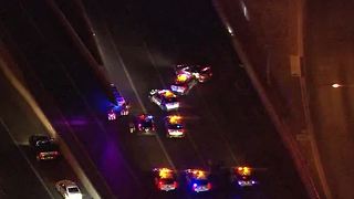 Police activity on I-15, near Tropicana