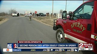 Second person dies in deadly Sperry crash