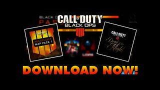 Black Ops 4 - How to Download DLC 1 NOW!