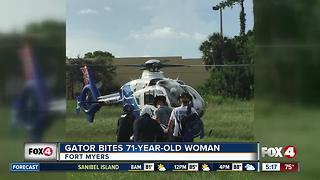 Gator Bites 71-year-old Woman