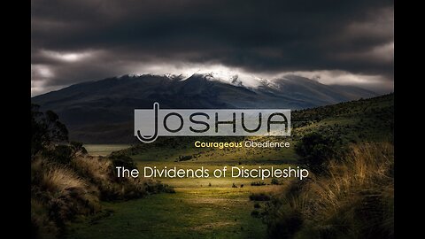 The Dividends of Discipleship