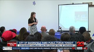 City of Bakersfield holds third public forum on homelessness tonight