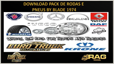 100% Mods Free: Pack de Rodas e Pneus by Blade 1974