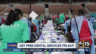 FREE dental services in the Valley on Friday and Saturday