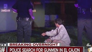 Homeless person shooting El Cajon