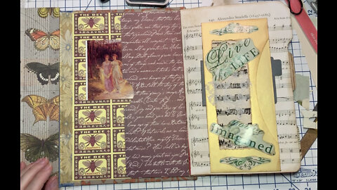 Episode 223 - Junk Journal with Daffodils Galleria - Lap Book Pt. 23