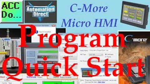 C-More Micro HMI Program Quick Start