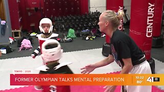 Former Olympian talks mental preparation