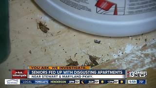 Seniors complain of unsafe conditions at downtown apartment complex