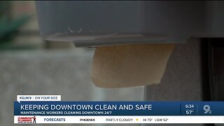 Downtown Tucson Partnership increases downtown cleaning regimen amid coronavirus pandemic