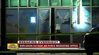 FBI: Explosive device set off at Air Force recruiting center