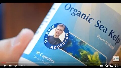 Dr. Berg's Organic Sea Kelp (Icelandic): and how to use it