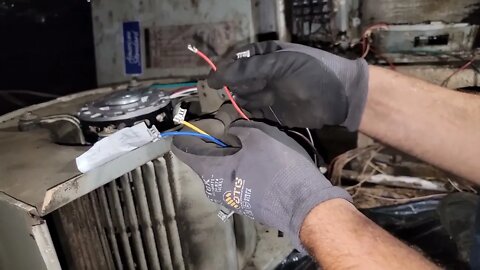 How to Replace Module and Motor with PSC Motor and relay? #psc #relay #hvac