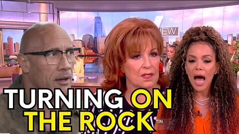 Dwayne ''the rock'' Johnson will not endorse another president The view goes into panic mode