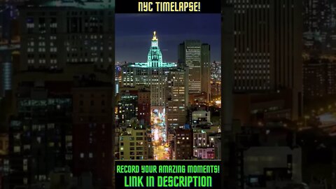 NYC New York city Timelapse #Shorts #NYC #New York #New York City #Timelapse #Youtube Shorts #City
