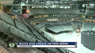 New Bucks arena at 90% completion