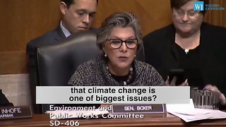 Senator Barbara Boxer Attacks Priest For Questioning Climate Change