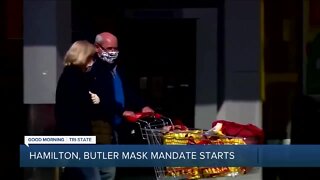 Mask mandates goes into effect Wednesday evening for parts of Ohio