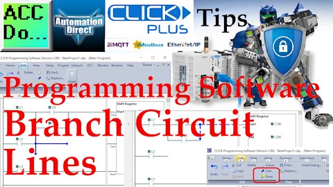 Click Programming Software Branch Circuit Lines