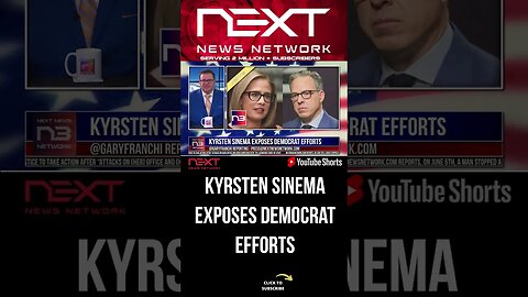 Kyrsten Sinema EXPOSES Democrat Efforts #shorts