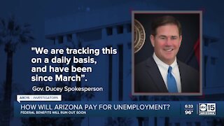 How will Arizona pay for unemployment?