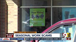 Beware bogus seasonal work, Better Business Bureau warns