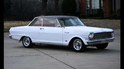 1964 Chevrolet Chevy Nova II SS 283cid V8 Numbers Matching 2dr Coupe