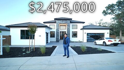 INSIDE $2.5 MILLION LUXURIOUS NEWLY BUILT HOME IN FOLSOM, CALIFORNIA