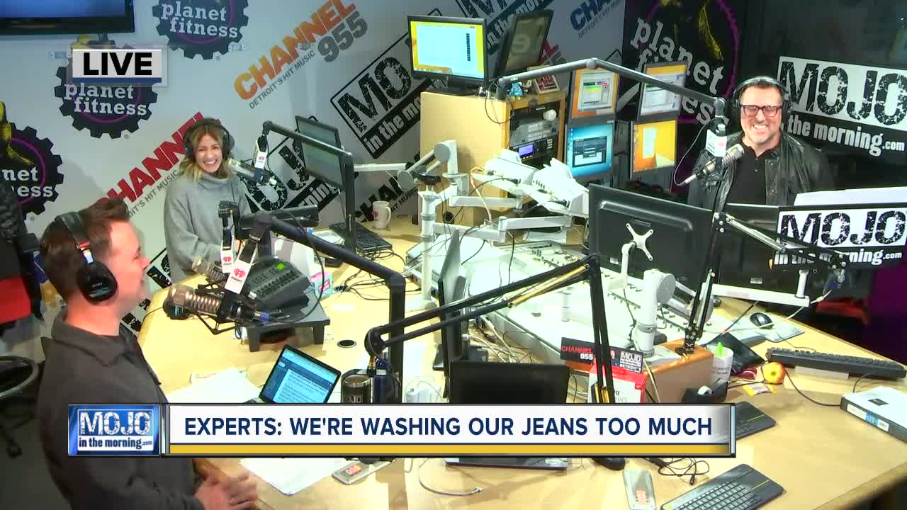 Mojo in the Morning: Experts say we're washing our jeans too much