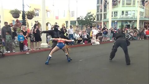 Wonder Woman Fight Scene