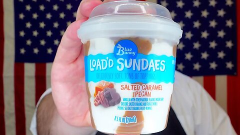 Salted Caramel Pecan Load'd Sundaes by Blue Bunny | Review