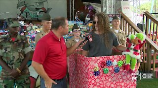 Christmas comes in July for Pasco County Toys For Tots