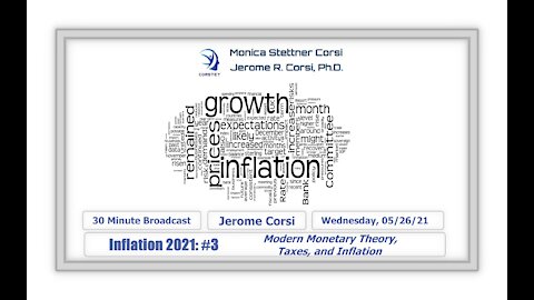 Corstet: Inflation 2021 #3 - Modern Monetary Theory, Taxes, And Inflation