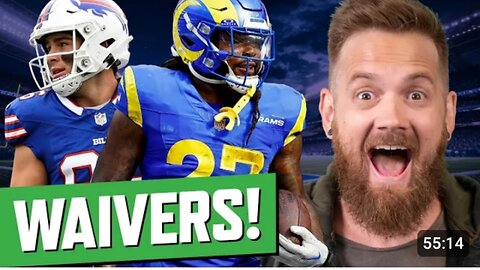 Week 8 Waivers & Streamers + Lineup Locks | Fantasy Football 2023