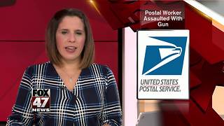 Letter carrier assaulted with gun