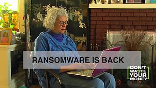 Ransomware is back