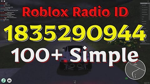 Simple Roblox Radio Codes/IDs