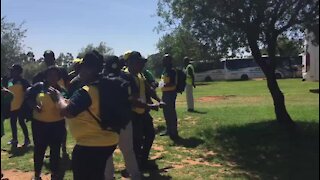 #ANC54 - Delegates arrive at Nasrec for ANC national conference (BQs)